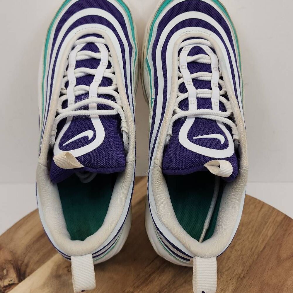 Nike Air Max 97 Ultra 17 SE Grape Sneakers Women’s 7.5 White Purple Teal - Picture 9 of 10